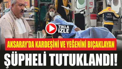 Aksaray’da bir emlakçıda alacak verecek meselesi yüzünden çıkan tartışma bıçaklı