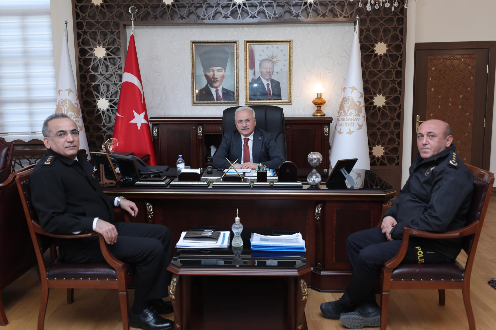 Aksaray’da İl Asayiş ve Güvenlik Toplantısı, Vali Mehmet Ali Kumbuzoğlu