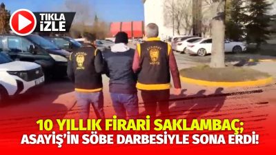 16 yıl 9 ay kesinleşmiş hapis cezası bulunan Aksaraylı şüpheli