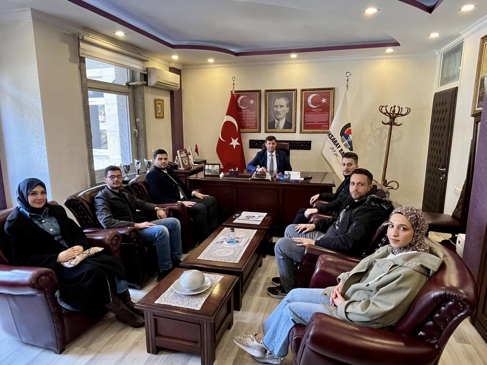 AK Parti Gençlik Kolları heyetinden Baro Başkanına ziyaret