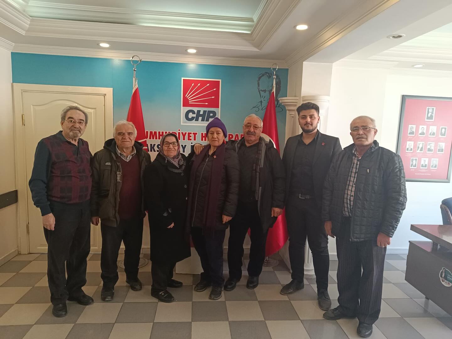 CHP Aksaray’da güçleniyor! Yeni üyelerle büyüme devam ediyor