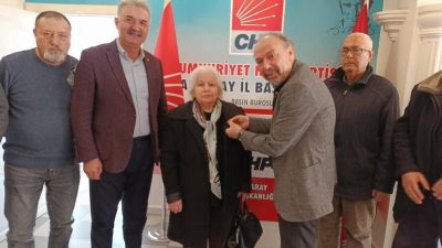 Cumhuriyet Halk Partisi Aksaray İl Başkanlığı, partiye katılan yeni üyelere