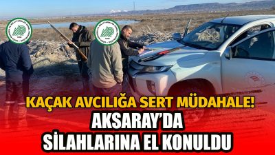 Aksaray Doğa Koruma ve Milli Parklar Şube Müdürlüğü, av koruma