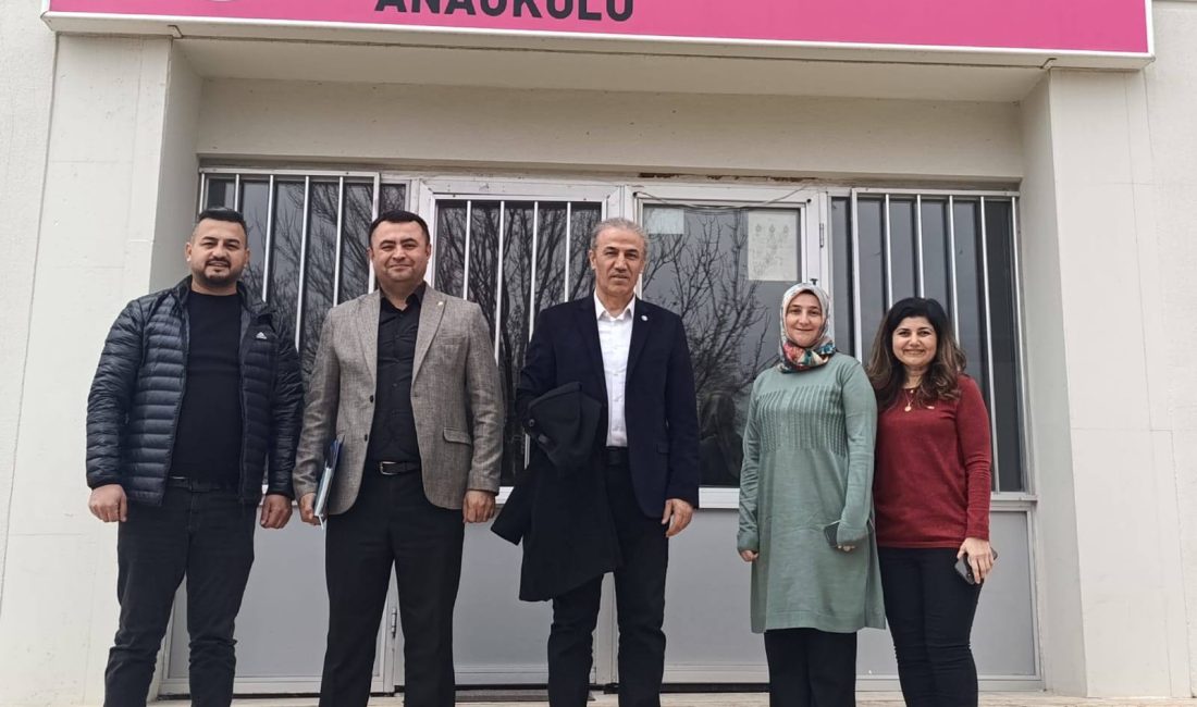 Eğitim Bir-Sen Aksaray Şube Başkanı Murat Görmez ve beraberindeki heyet,