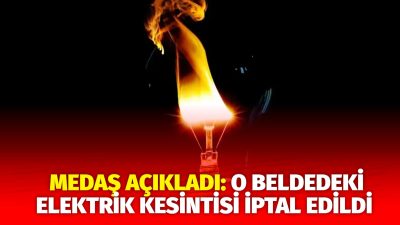 MERAM Elektrik Dağıtım Şirketi tarafından yapılan açıklama kapsamında Aksaray’ın bazı