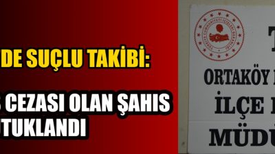 Ortaköy İlçe Emniyet Müdürlüğü tarafından aranan şahısların yakalanması yönelik yapılan