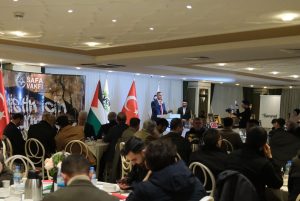 Gazze için kardeşlik ve dayanışma gecesi coşkuyla gerçekleşti