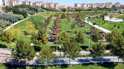 Aksaray Belediyesi, kentin yeşil alanlarını daha sağlıklı ve estetik hale