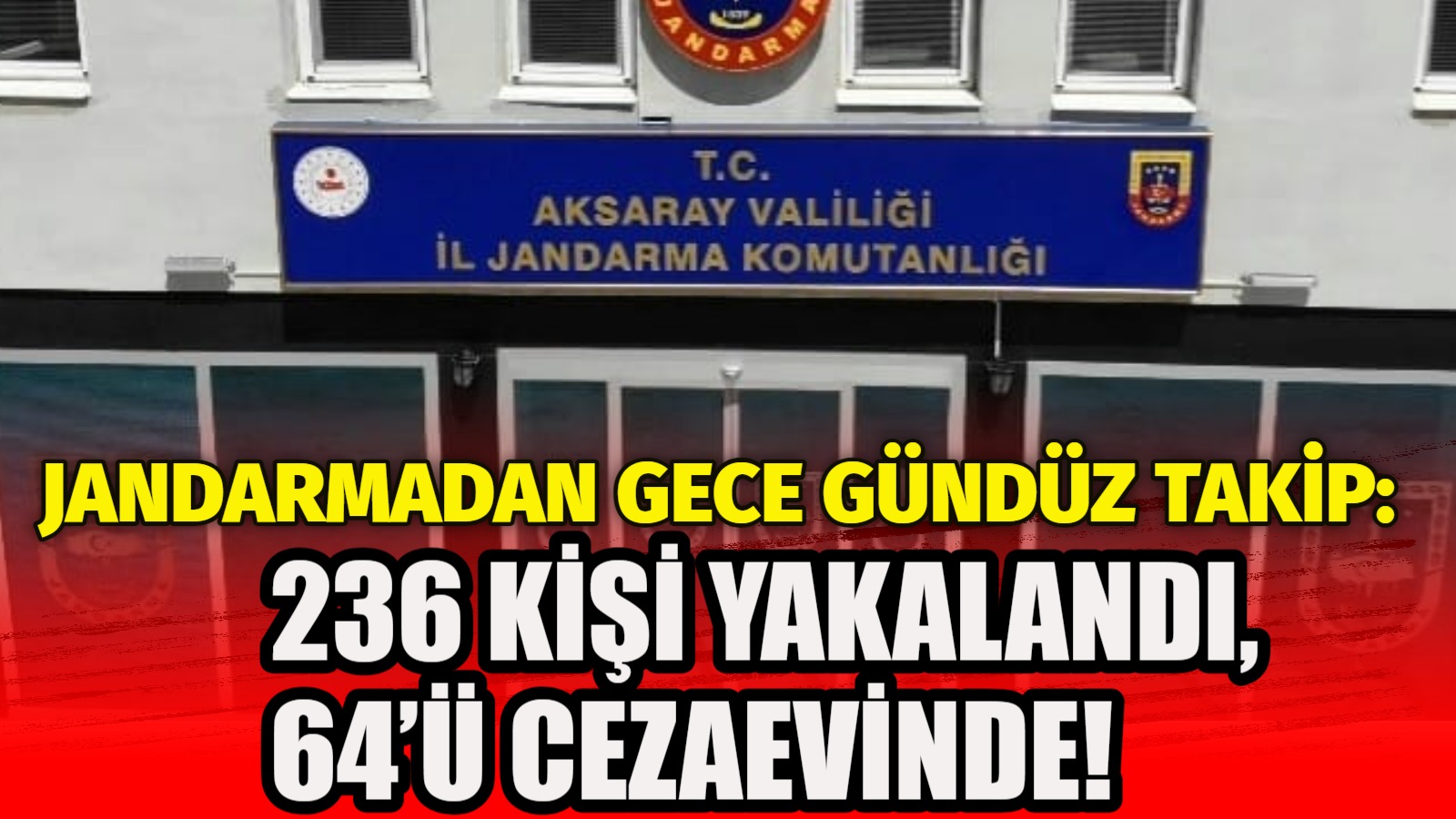 Aksaray İl Jandarma Komutanlığı tarafından, yürütülen saha çalışmaları ve yol