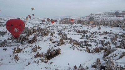 Türkiye’nin önemli turizm merkezlerinden Kapadokya’da turistlerin ilgi gösterdiği aktivitelerin başında