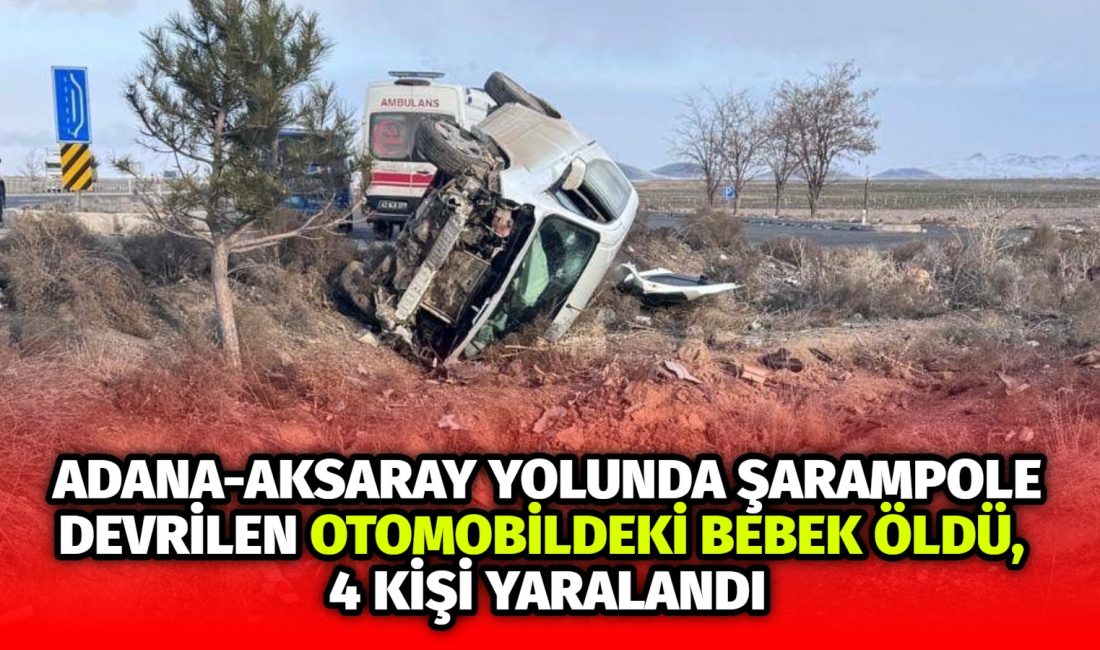 Konya'nın Ereğli ilçesinde şarampole