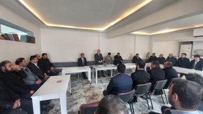 İl Müftüsü Veysel Işıldar, İlçe Buluşmaları kapsamında Ağaçören ilçesinde din