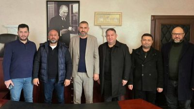 MÜSİAD Aksaray Şube Başkanı Sefa Göktaş ve beraberindeki heyet,  Alfatek
