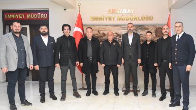 Aksaray MÜSİAD heyeti, Aksaray Emniyet Müdürü Bekir Demir’i ziyaret ederek