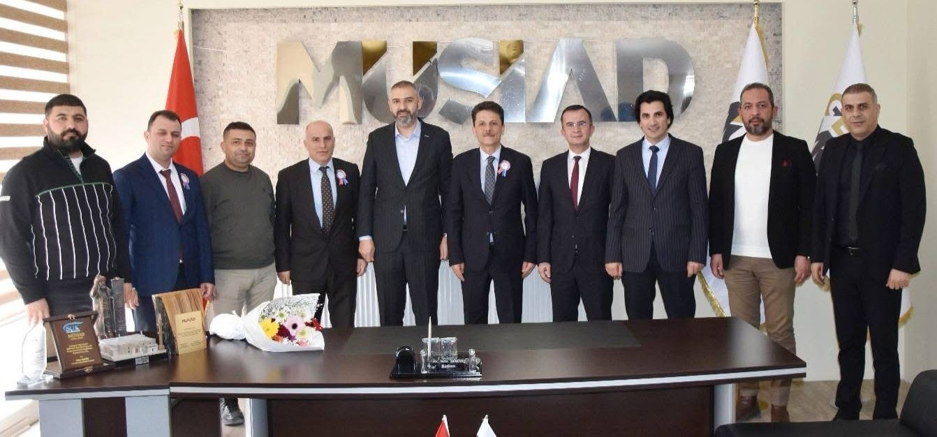 MÜSİAD Aksaray Şube Başkanı Av. Sefa Göktaş'ı  Vergi Haftası kapsamında,