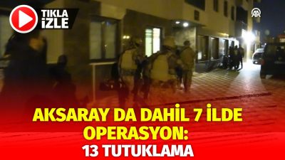 İçerisinde Aksaray'ın da bulunduğu Mersin merkezli yasa dışı bahis operasyonunda