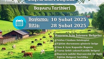 Aksaray Tarım İl Müdürlüğü, Kırsalda Bereket Hayvancılığa Destek Projesi için