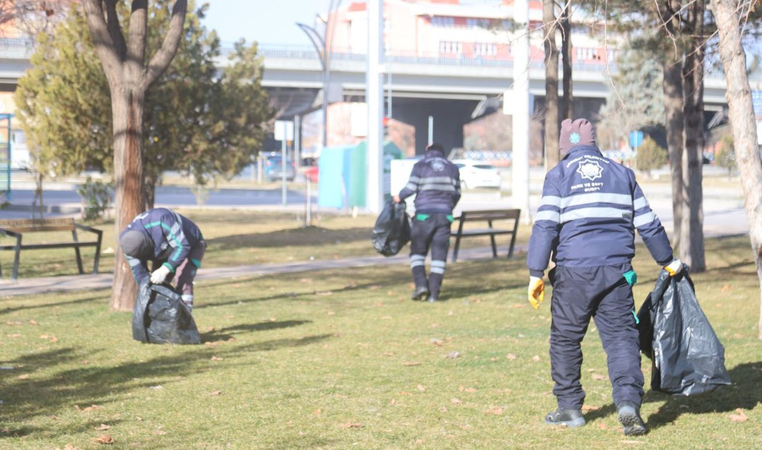 Aksaray Belediyesi, çevre temizliği