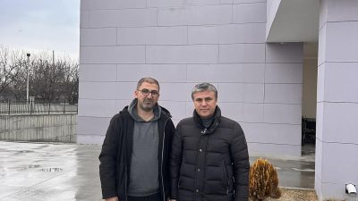 Aksaray Sağlık-Sen Şube Başkanı Rıfat Kaya ve beraberindeki heyet, sağlık