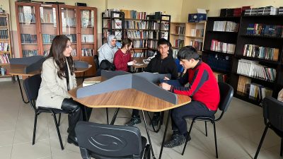 Sarıyahşi Kaymakamı Miyase Demirkoparan, ilçedeki Hacı Mehmet Cömert Çok Programlı