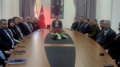Sultanhanı Kaymakamı Bilal Göksun’un başkanlığında, ilçe kurum müdürleri ve mahalle