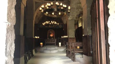 Aksaray’ın Güzelyurt ilçesinde bulunan Sivişli Kilise (Annargiros Kilisesi), kaya oyma
