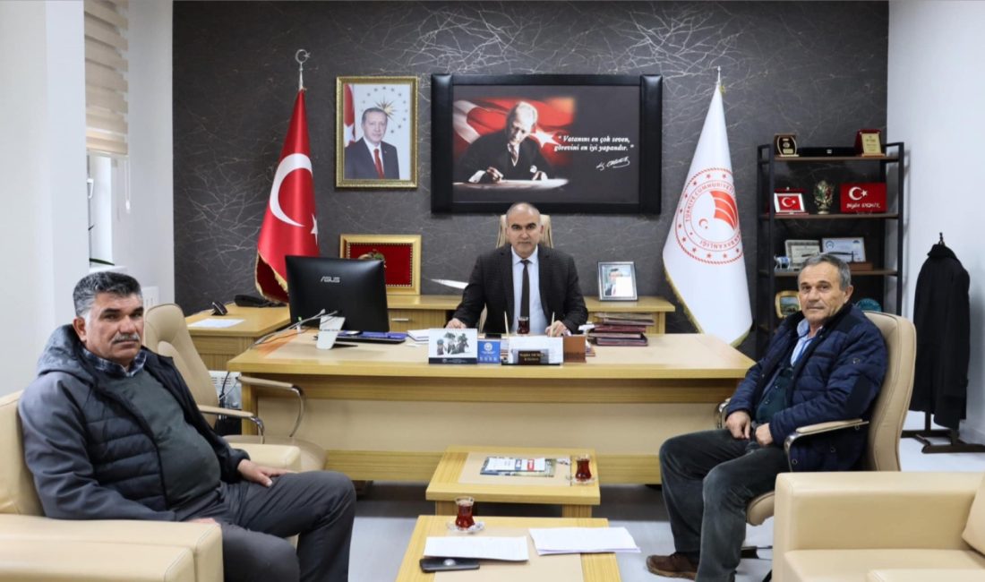 S.S. Çulfa Tarımsal Kalkınma Kooperatifi Başkanı Hacı Öksüm ve S.S.