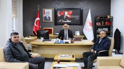 S.S. Çulfa Tarımsal Kalkınma Kooperatifi Başkanı Hacı Öksüm ve S.S.