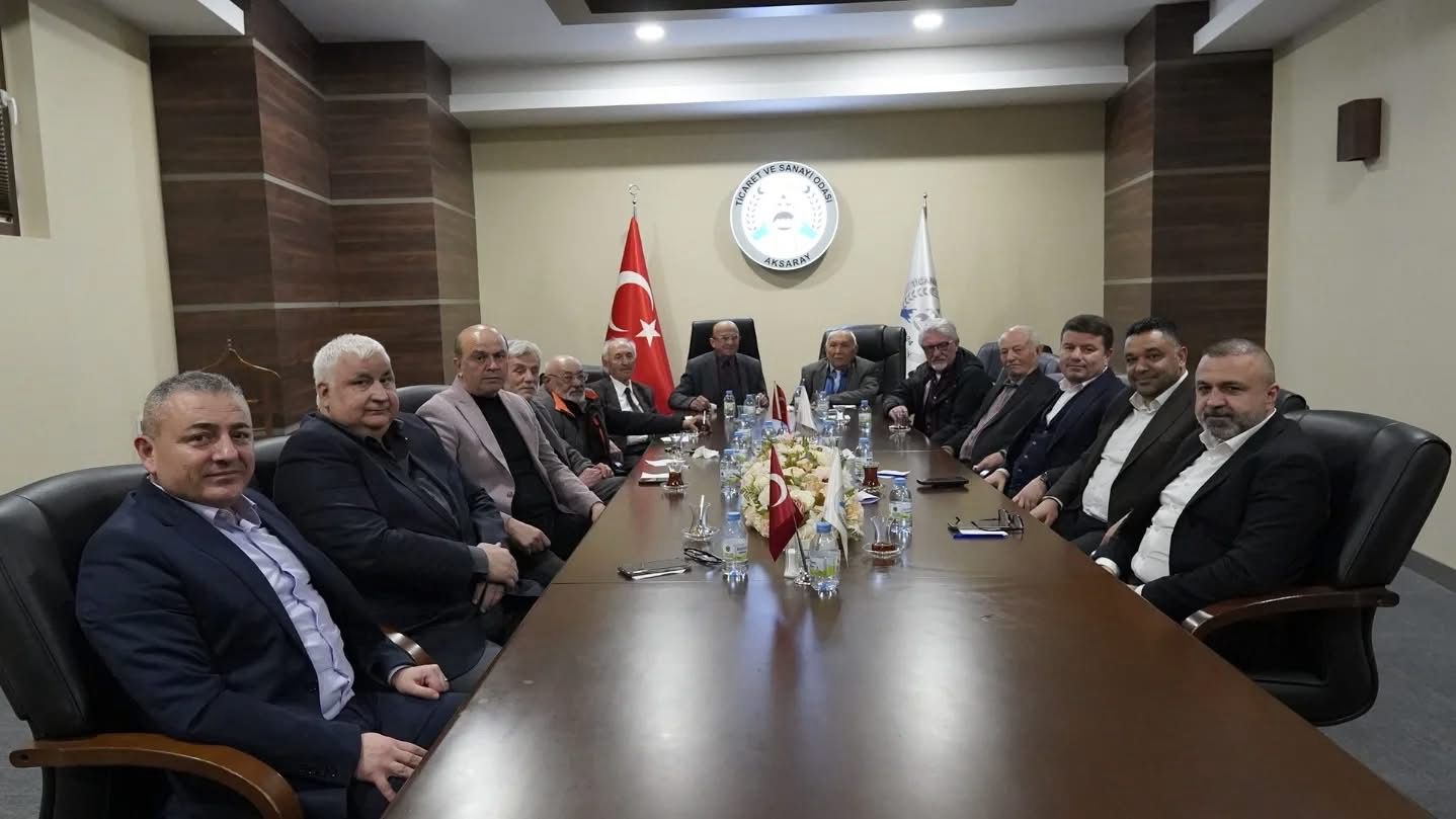 Ticaret Odası Yönetim Kurulu Başkanı Ahmet Koçaş ve Meclis Başkanı