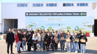Aksaray’da sürdürülebilir çevre bilinci oluşturma çalışmaları kapsamında uluslararası bir etkinlik