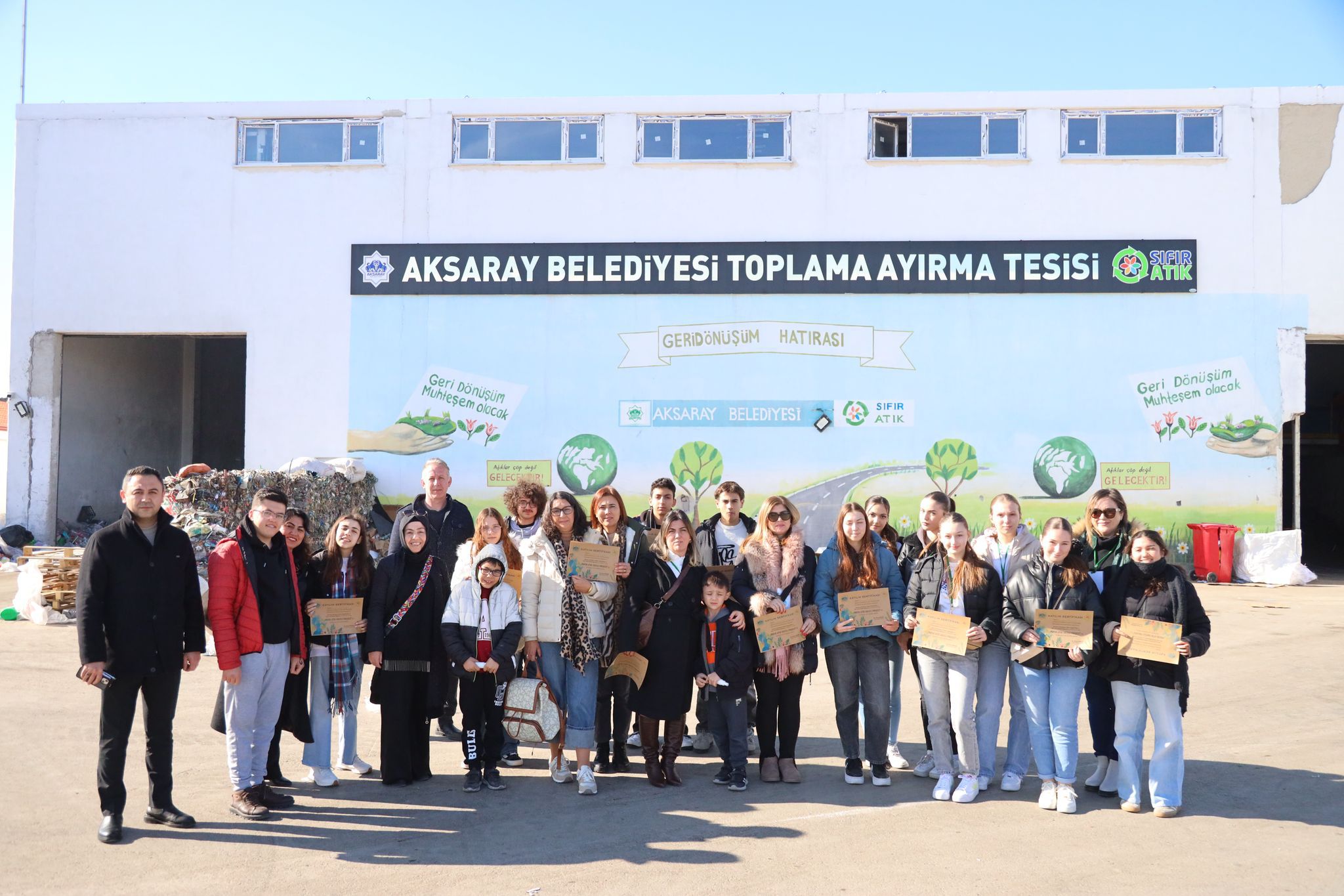 Aksaray’da sürdürülebilir çevre bilinci oluşturma çalışmaları kapsamında uluslararası bir etkinlik