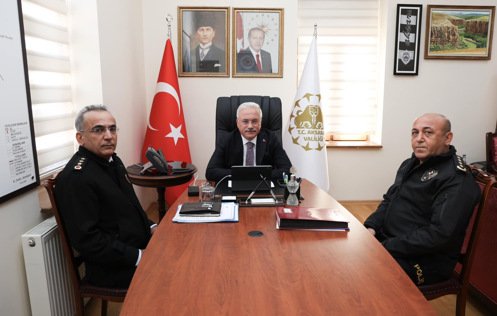 Aksaray’da güvenlik zirvesi! Huzur için yeni tedbirler masaya yatırıldı