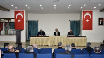 Aksaray İl Millî Eğitim Müdürü Metin Alpaslan başkanlığında düzenlenen Eğitim