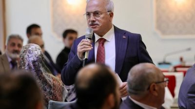 Aksaray Valisi Mehmet Ali Kumbuzoğlu ve İl Müftüsü Veysel Işıldar,