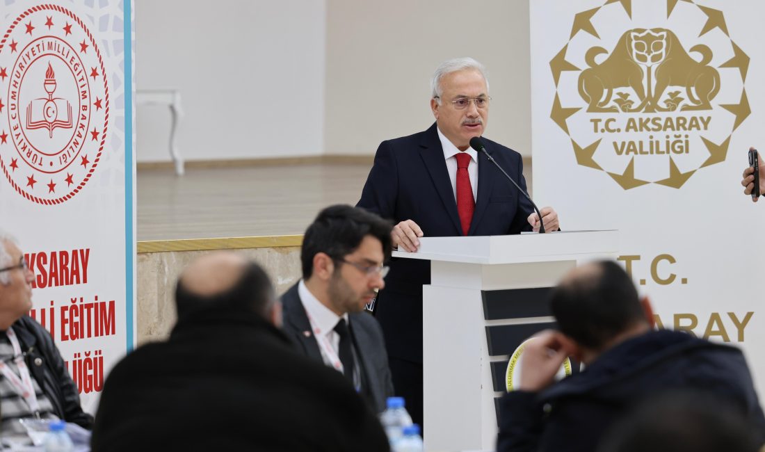 Aksaray Valisi Mehmet Ali Kumbuzoğlu; “Teknik ve mesleki eğitim kurumlarımız