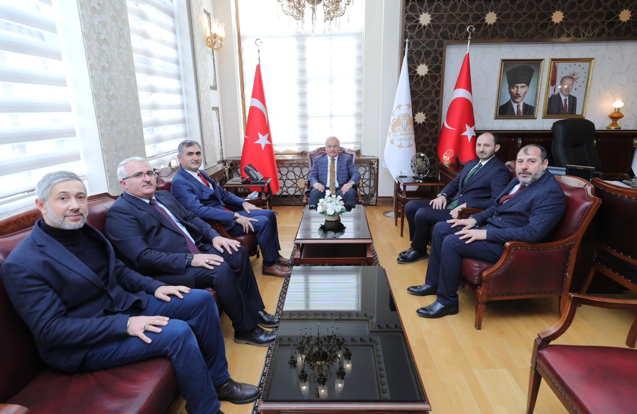Aksaray Valisi Mehmet Ali Kumbuzoğlu, Safa Vakfı Genel Başkanı Mehmet