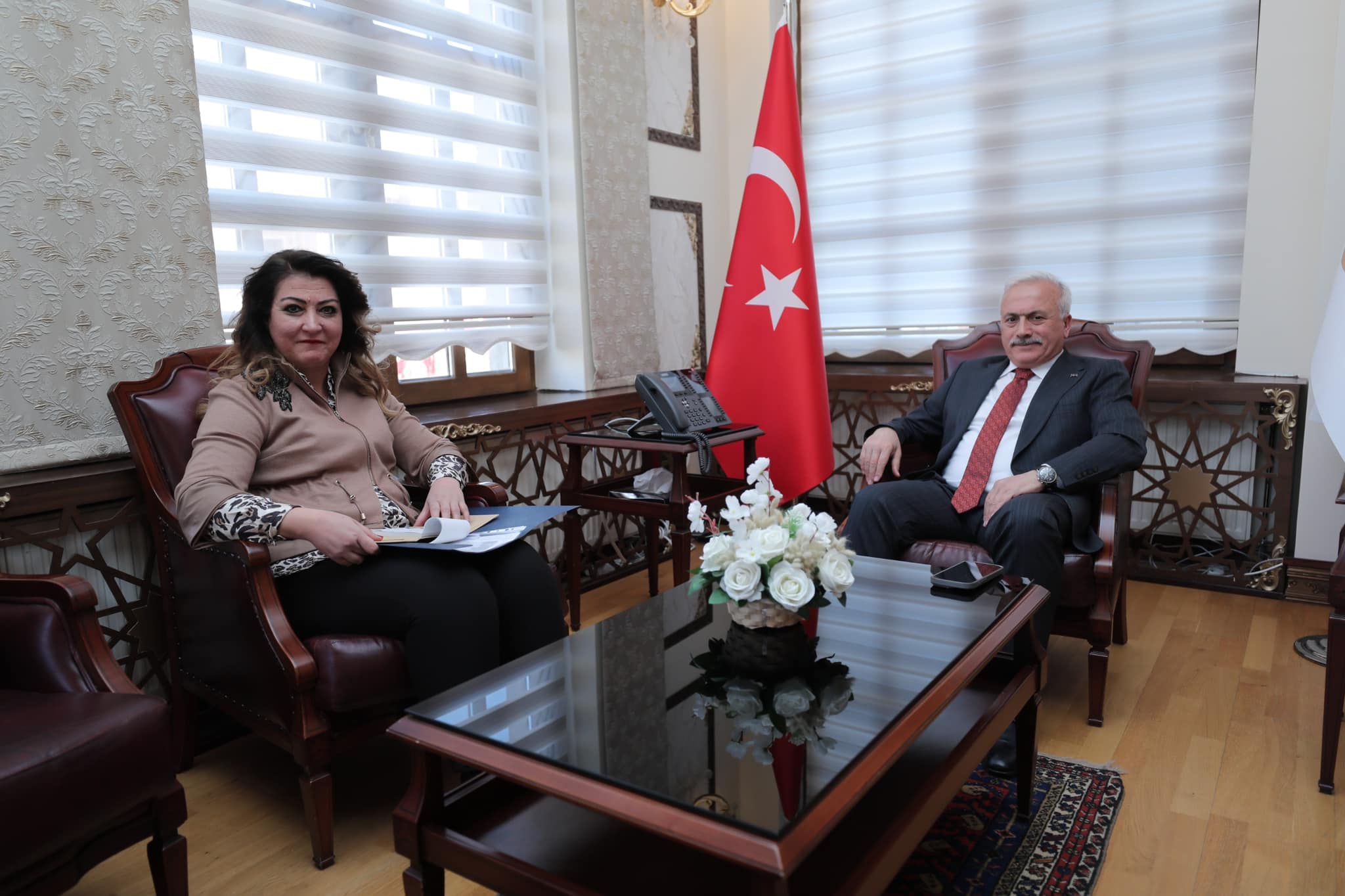 Aksaray Valisi Mehmet Ali Kumbuzoğlu, Güzelyurt Meslek Yüksekokulu Müdürü Doç.