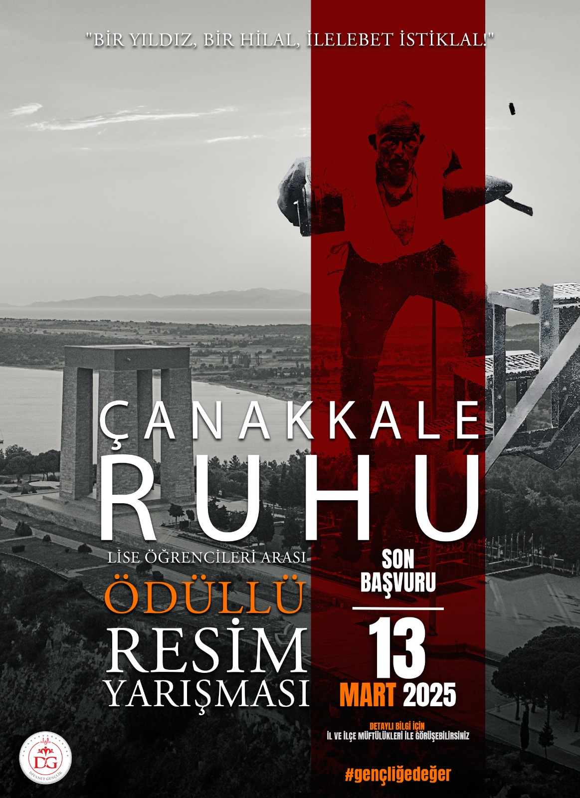 Lise öğrencileri arası “Çanakkale Ruhu” ödüllü resim yarışması