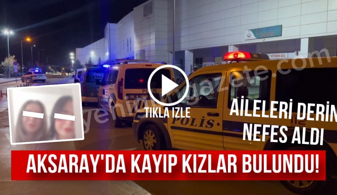 Aksaray’da Sabah saatlerinde okula