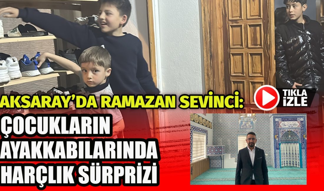 Aksaray'da teravih namazı için