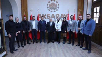 Aksaray Genç Girişimciler Kurulu Başkanı Sami değirmenci ve yönetim kurulu