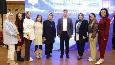 Aksaray Belediye Başkanı Evren Dinçer, 8 Mart Dünya Kadınlar Günü
