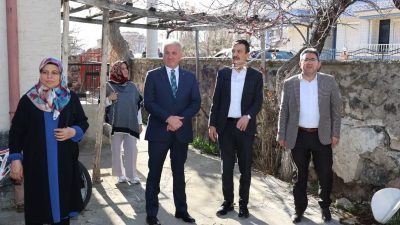 Ramazan ayının manevi huzuru ve bereketi, iftar öncesi ziyaretlerle vatandaşlarla