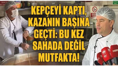 Aksaray Belediye Başkanı Evren Dinçer, iftar çadırlarında vatandaşlara sunulacak yemeklerin