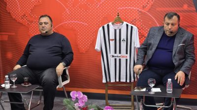 Aksarayspor Asbaşkanı Ahmet Kulak ve Basın Sözcüsü Rafet Altınpınar, Aksaray’da