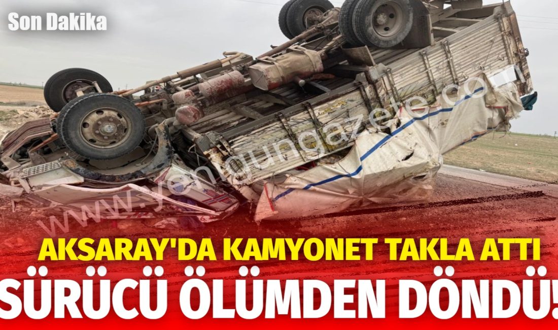 Aksaray’da direksiyon hakimiyetini kaybeden