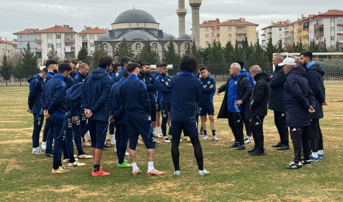Mutlak galibiyet parolasıyla sahaya