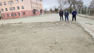 Ağaçören İlçe Milli Eğitim Müdürü Deniz Arslan ve Şube Müdürü
