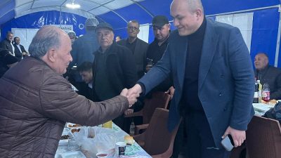 Ağaçören Kaymakamı, Oymaağaç Köyü ve İlçe Jandarma Komutanlığında iftar programlarına