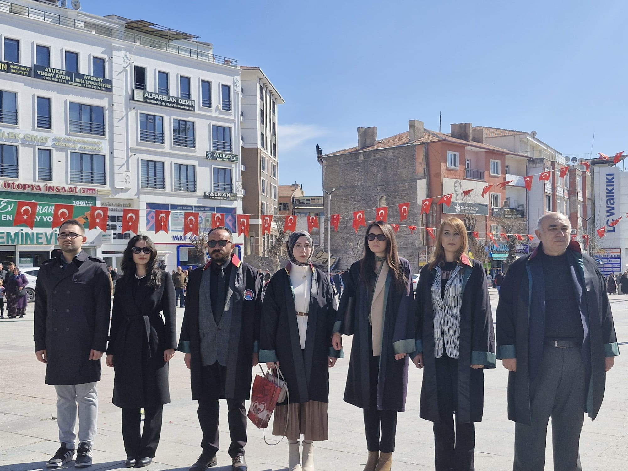 Kadın hakları için tek yürek: Aksaray Barosundan özel tören
